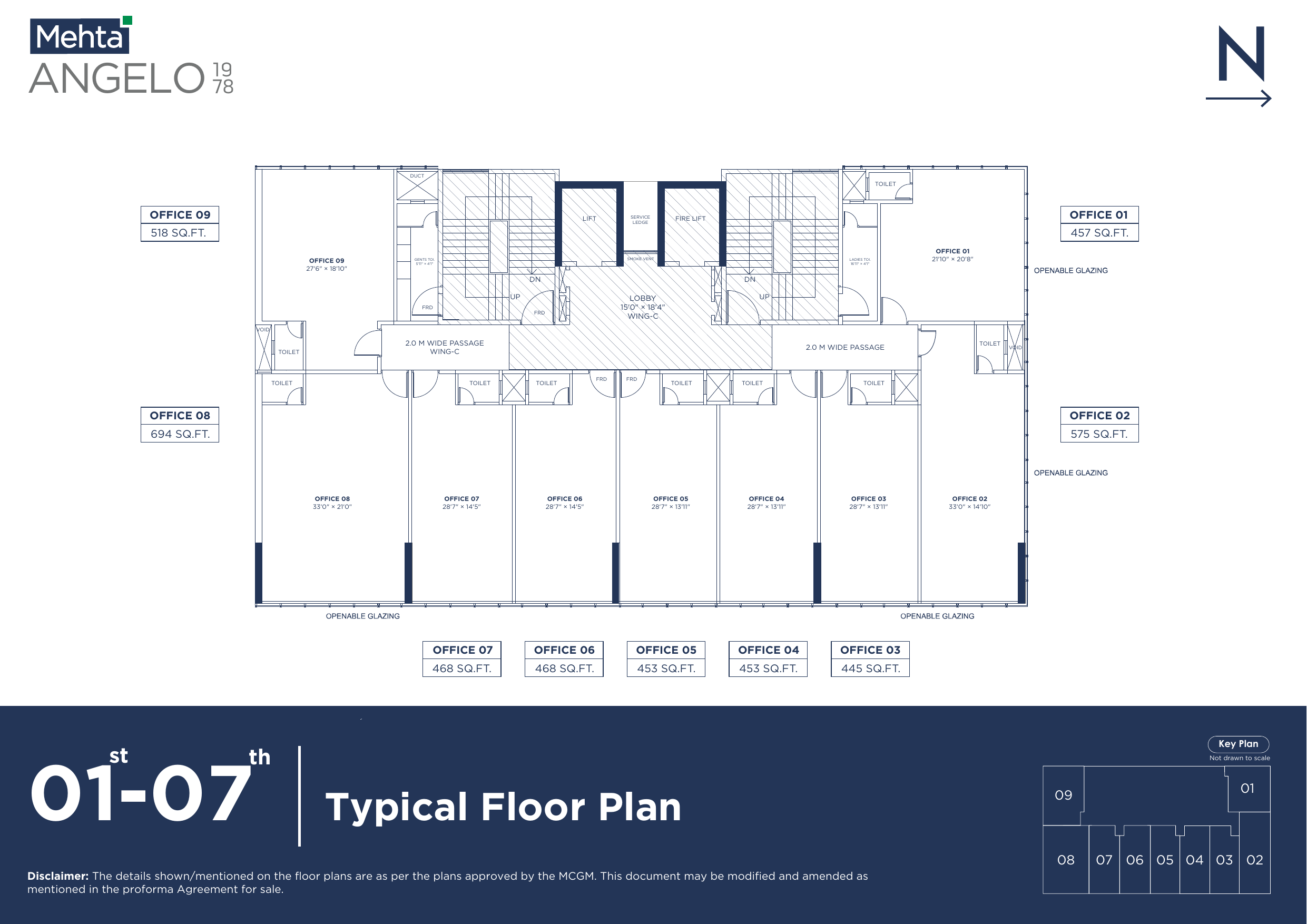 Typical Floor Plan 01-07